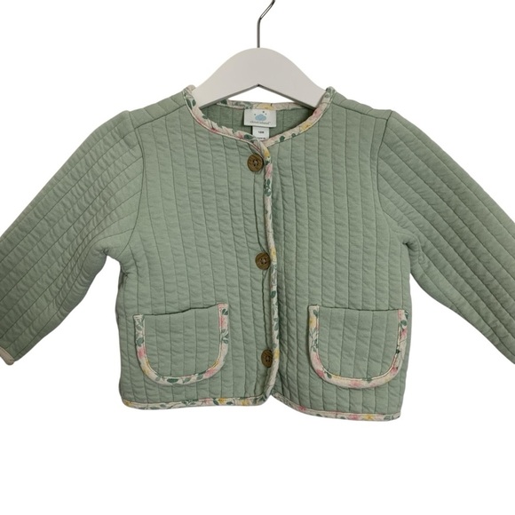 cloud island Other - Cloud Island cotton quilted jacket Baby size 18
months Buttons pockets